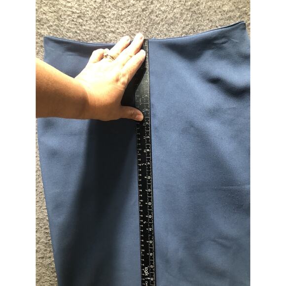 Women's Vintage 1980's Ann Miller Collection Skirt Suit Size 7 Blue Short - Picture 12 of 16